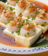 Manchinro Main Store_Steamed scallops and tofu with XO sauce