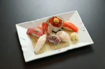  "Hagi" is for those who can't eat much! A special 7-piece set carefully selected by Masazushi! 