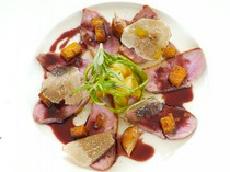 la liliana_Roasted duck breast with red wine sauce