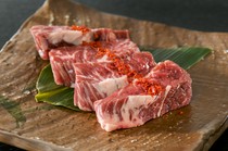 Yakiniku Senka Gyuriki_Thickly cut skirt steak (spicy sauce)