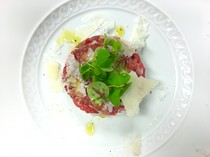 Ostu_"Carne Cruda" tartare made with horse meat from Kumamoto