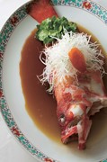  "Braised whole grouper" 