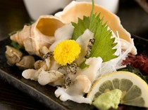 Sakanaya_Live whelk sashimi