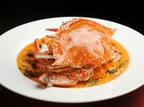 trattria e bar Buono！_Rich and luxurious "Mountain Crab in Tomato Cream Sauce"