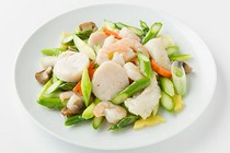 Daichinro New Store_Stir-fried three kinds of seafood