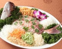 Daichinro New Store_Red sea bream sashimi Hong Kong style (serves 3-4)