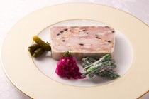 Kitajimatei_Made in Shinshu, Nagano -Pheasant and foie gras terrine with truffle aroma