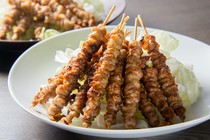 Kushiyaki no Tatsumi_Our prized dish, "Chicken Skin," takes three days to prepare