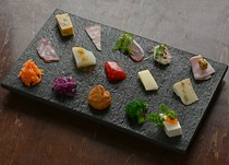 Ristorante RinascereDojima_Rinaschiere's Speciality: Assortment of 15 small appetizers