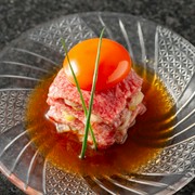 Wagyu beef millefeuille yukke