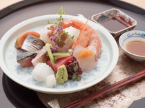 Ginza Ishizuka_"Seven kinds of sashimi platter" where you can enjoy the day's recommended fresh fish