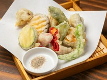 Yasai Sommelier no Omise Togiya Kiyamachi-Oike Branch_Seasonal vegetable tempura