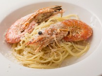 Firenze Kita-Kyushu_Our Shrimp Cream Pasta is brought to life by the richness of the American sauce