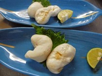 Himeji Sushi-Ichi_Grilled Japanese pufferfish milt (winter)