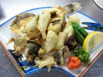 Himeji Sushi-Ichi_Deep-fried Setouchi flatfish