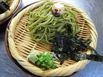 Himeji Sushi-Ichi_Green tea soba