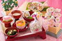 Tofu to Yuba Tosa Bunka no mise Daimyo_[Celebratory Kaiseki/Meal Set] Seasonal special!! Peach Festival Meal Set (March)