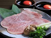 Yakiniku Kobo Shinki Oita Miyako-machi branch_Also recommended! Enjoy our specialty, Sukiyaki-style top loin, made with carefully selected ingredients