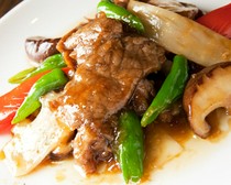 Chugoku Ryori Koka_Beef tenderloin stir-fried in oyster oil