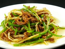 Chugoku Ryori Koka_Stir-fried shredded beef and peppers