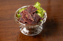 Gyuniku Senmonten KAZU ~Beef Dinning~_Wagyu soft jerky