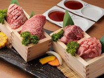 Hakuundai Grand Front Osaka Branch_4 Kinds of Kobe Beef - Specialists carefully select four different types to compare.