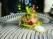 Charcoal grilled steak and wine obiobi_"Omakase Course" 8 dishes made with specially prepared ingredients