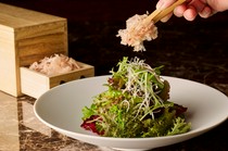 Teppanyaki Bian Shinagawa-Takanawa (former MADOy)_Japanese vegetable salad with white dashi stock