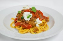 Aroma Fresca Nagoya_Chitarra - Braised lamb spare ribs with peperonata sauce