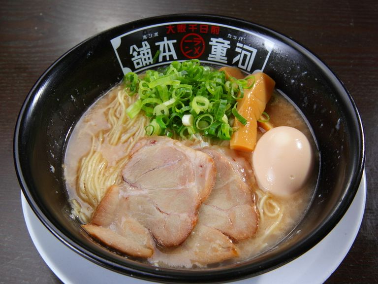 Kappa Ramen Honpo America Mura Branch in Amerikamura/Ramen