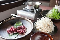 Fujino_Kawachi duck is attractive for its soft meat with no unpleasant odor. "Kawachi duck hotpot" with rich flavor