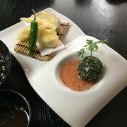 Kyoto Gion Kawamuraryorihei_Okara croquette and tempura