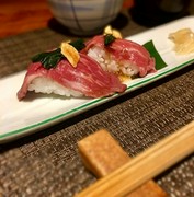 Kyoto Gion Kawamuraryorihei_Seared Angus beef sushi