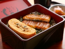 Unagi-Jinta_三色mamushi（帶湯和醃菜）