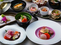 Matsukaze_Shunsai Kaiseki Course ~ A Kaiseki course with 8 dishes that allows you to enjoy seasonal ingredients such as grilled beef and sashimi