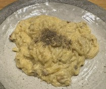  Somen carbonara 