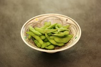 Japanese Restaurant Ryo_Boiled edamame in salt