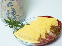 Japanese Restaurant Ryo_"Fluffy rolled omelet" with a fluffy texture and rich flavor of dashi stock