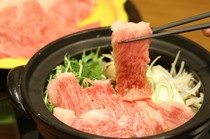 Japanese Restaurant Ryo_Miyazaki beef A5 rank sukiyaki