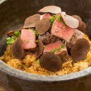  와규 힐레의 트뤼플 밥 