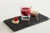 Restaurant Virbius_ "Aperitif" to start off the course