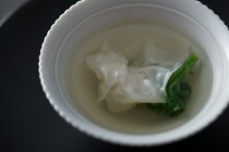 Sazenka_[Fine Japanese pheasant soup with wontons] to enjoy the deep flavor of pheasant meat 