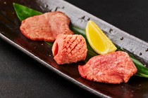   Nikusho Jade Kanazawa_Beef tongue tasting 3 types