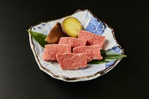   Nikusho Jade Kanazawa_Today's recommended thick cut steak 120g