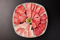   Nikusho Jade Kanazawa_Meat platter [Extreme] 450g