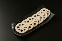   Nikusho Jade Kanazawa_Grilled vegetables [Kaga lotus root]