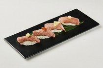   Nikusho Jade Kanazawa_Grilled beef sushi 4 pieces