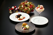 Sapporo Park Hotel Terrace Restaurant Piare_[December] Sweets set (choose one from three types)