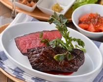 Aged Wagyu Steak Grilled Aging Beef Kanda Awajicho Branch_Aging Black Wagyu Steak - from 100g