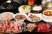 Meimei-tei_All-you-can-eat fresh lamb! "Premium Course" *All-you-can-drink available for an additional 1,600 yen!